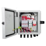 Powgrow Pv Combiner Box, 4 String Metal Solar With 15A New. Price: $150.98.
