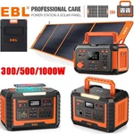 New Ebl Power Station 300/500/1000W Solar Generator 200W Portable Panel. Price: $179.99.
