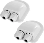 2 Pack IP68 Waterproof Solar Cable Entry Gland Restmo For Rv Marine Boat New. Price: $20.33.