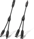 Eco-worthy Solar Connectors Branch Parallel Pv Adapter 1 Pair M/ff And F/mm New. Price: $15.69.