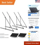 Lightweight Aluminum Solar Panel Mount Brackets Perfect For Off-grid Living New. Price: $121.59.
