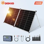 Dokio 200W Mono Folding Solar Panel, 12V For Boat, Rv, Off-grid And Garden Power New. Price: $116.99.