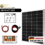 100 Watt Complete Solar Panel Kit For 12V Lithium Lead Acid Battery Cha New. Price: $107.99.