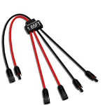 Solar Connectors For 2 Panels,tool-free Cable Splitter, IP68 Waterpr New. Price: $14.35.