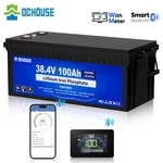 Dc House 36V 100AH Lithium Battery Bluetooth App & Lcd Monitor Deep Cycle Bms New. Price: $699.99.