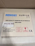 Renogy High Quality Premium Solar Module RNG-50DB New. Price: $110.00.