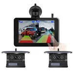 Digital Wireless 5" Dvr Monitor 2X Solar Backup Cameras Bsd Magnetic Battery Rv New. Price: $169.99.