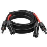 8AWG Solar Cable - 5FT Panel Extension Cord Gauge Pv Wire With Flame Ret New. Price: $42.97.