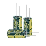 Cermant 20PCS 25V 1500UF Capacitor 10X20MM(0.39X0.79IN) High Frequency... New. Price: $12.40.