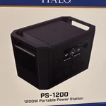 Halo PS-1200 1200W Portable Power Station Ac Usb Connectivity New. Price: $550.00.