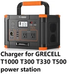 Ac Adapter Charger For Grecell T1000 T300 T330 T500 Portable Power Station Used. Price: $14.75.