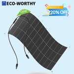Eco-worthy 130W Watt Portable Flexible Solar Panel Rv Camping Off-grid Rooftop New. Price: $249.99.