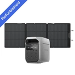 Ecoflow Delta 3 Plus 1024WH Portable Power STATION+160W Solar Panel Refurbished Certified. Price: $599.00.