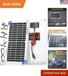 Eco-friendly 10W Waterproof Solar Panel With Built-in Charge Control For Marine New. Price: $90.97.