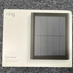 Ring Solar Panel (2ND Gen) For Select Cameras Rechargeable, Black 5V New. Price: $40.00.