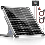 50W Solar Panel Kit With Mppt Controller & Adjustable Bracket For Rv/boat New. Price: $181.99.