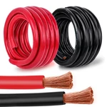 Kimbluth Awg Battery Cable 2X5FT Copper Ofc Red/black For Auto Solar New. Price: $52.07.