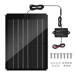 Solar Battery Charger Maintainer Zuomeng 15W Panel Kit For Dump Trailer New. Price: $108.95.
