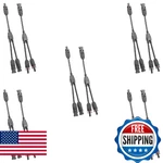 Knmipjd Solar Panel Connector 5 Pair 2 Y Branch Parallel Adapter, 30A 1000V New. Price: $71.03.