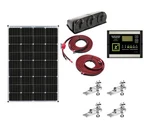 Zamp Solar Obsidian Series 90 Watt Deluxe Kit New. Price: $263.67.