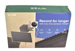 Wyze Solar Panel Continuous Power 2.5W 5V Compatible With Cam Outdoor New. Price: $35.00.