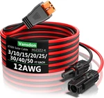 Vansdon Solar XT60I Extension Cable 12AWG 20FT Female Connector New. Price: $43.84.