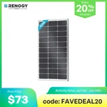 Renogy 16BB N-type 100 Watt Solar Panel Pv Off-grid Power Module High Efficiency New. Price: $90.89.
