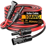 20FT 10AWG Solar Extension Cable, Gauge Panel Wire With Waterproof F... New. Price: $39.38.