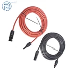 Pair 12AWG 20 Feet Black + Red Solar Panel Extension Cable Wire Connector New. Price: $18.84.
