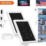 Solar Panel For Ring CAMERA(2ND Generation), Pack 5W With 10FT/3M New. Price: $41.66.