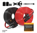 10AWG Solar Extension Cable 50FT Red & Black W/ MC4 Connectors New. Price: $56.99.