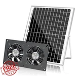 Fanspex Solar 2 Kit Waterproof Outdoor Coop Greenhouse Shed Air New. Price: $74.99.