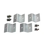 Solar Panel Mounting Z-bracket Set New. Price: $12.86.