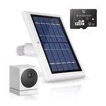 Wasserstein Solar Panel Compatible With Wyze Cam Outdoor - 5V 2W Charging White New. Price: $29.95.