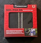 Stealth 2 Pack Sol-pak 3X Solar Battery For Trail Camera New. Price: $109.99.
