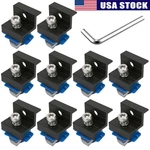 10PCS Solar Panel End Clamp For Standard Aluminum 30/35MM Brackets New. Price: $18.97.
