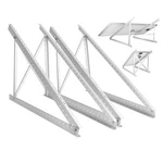 Genorth 2 Sets 45'' Solar Panel Mount Brackets For 100-400 Watt In New. Price: $112.34.
