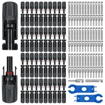 80PCS Solar Connectors, 40 Pairs IP67 Waterproof Panel With ... New. Price: $38.80.