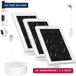 3 Pack Solar Panel For Ring CAMERA(2ND Generation) Dustproof Waterproof 5W New. Price: $63.98.