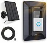 Solar Charger For Ring Doorbell, 2-IN-1 With Mount Stand, Compatible New. Price: $56.84.