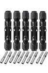 8PCS Solar Panel Connector 1500V 1000V IP68 Waterproof 50A Pv Plug Tinned New. Price: $10.00.