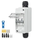 Pjerjzn Solar Panel Disconnect Switch 1000V 60A Pv Shut Off Outdoor Ci... New. Price: $35.63.