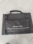 40-WATT Solar Portable Foldable Panels, 5V Cable Included Used. Price: $49.00.