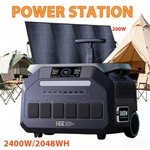 Iee 2048WH Portable Power Station 2400W LIFEPO4 + 200W Solar Panel For Trip Rv New. Price: $930.99.