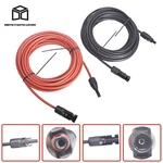 20FT Black+red Solar Panel Extension Cable Wire Connector Pair 4MM /12AWG New. Price: $18.75.