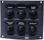 Hella H73070041 Gray 2-ROW 6-WAY Compact Switch Panel 2.17"D X 4.21"W New. Price: $98.05.