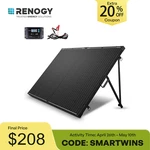 Renogy 200WATT 12VOLT Mono Solar Suitcase W/ 20A Voyager For Rv Camping New. Price: $259.99.