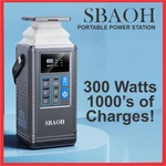 Sbaoh 300W 296WH Portable Power Station Solar Generator Backup Save $100 Vs Comp New. Price: $130.49.