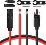 Bougerv 40FT 8AWG Solar Extension Cable Kit With Connectors - Red & Black New. Price: $156.99.