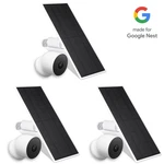 Google Nest Cam (battery) With Solar Panel Bundle (white, 3 Pack) New. Price: $689.99.